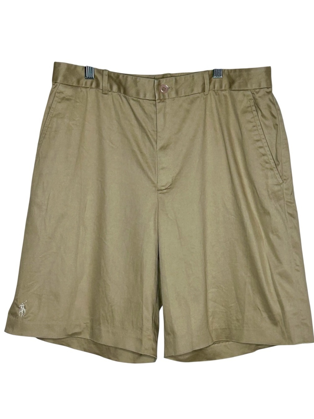 Ralph Lauren Sport EUC Khaki Bermuda Shorts Sz 8 Preppy Golf Old Money